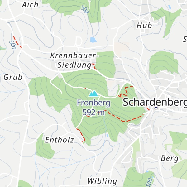 Map of Fronberg