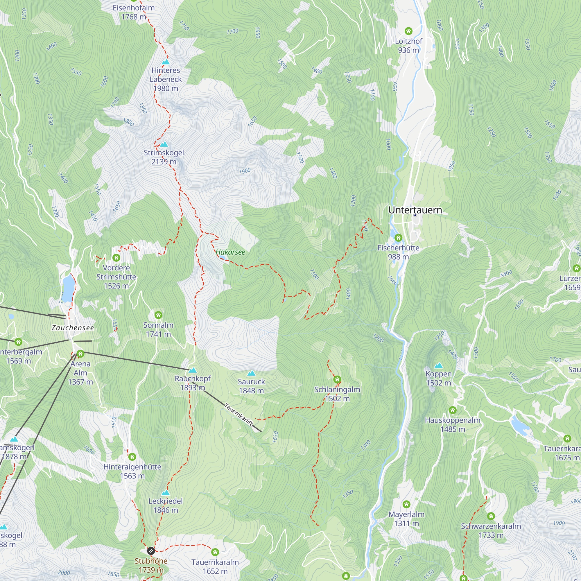Jägerheim map