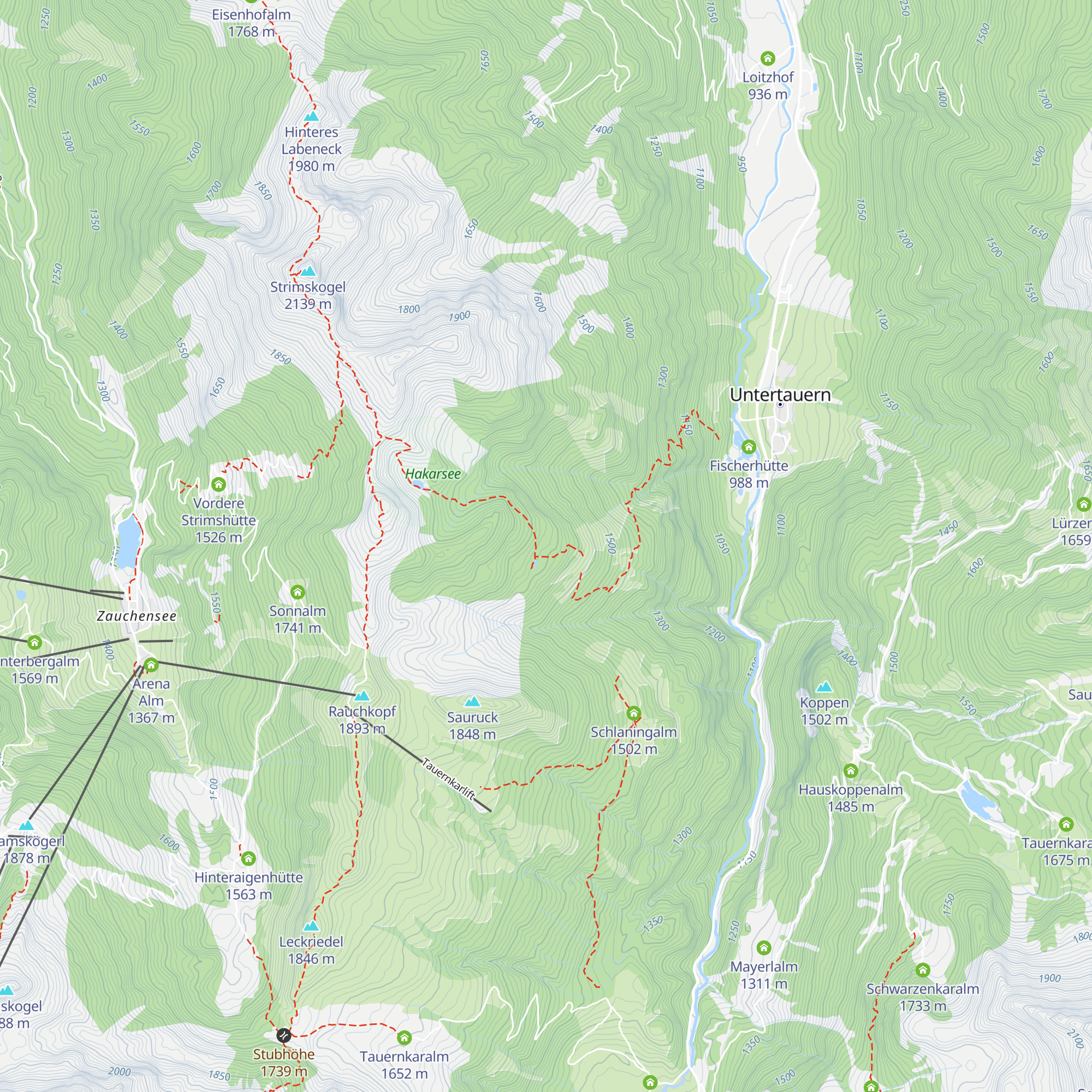 Jägerheim map