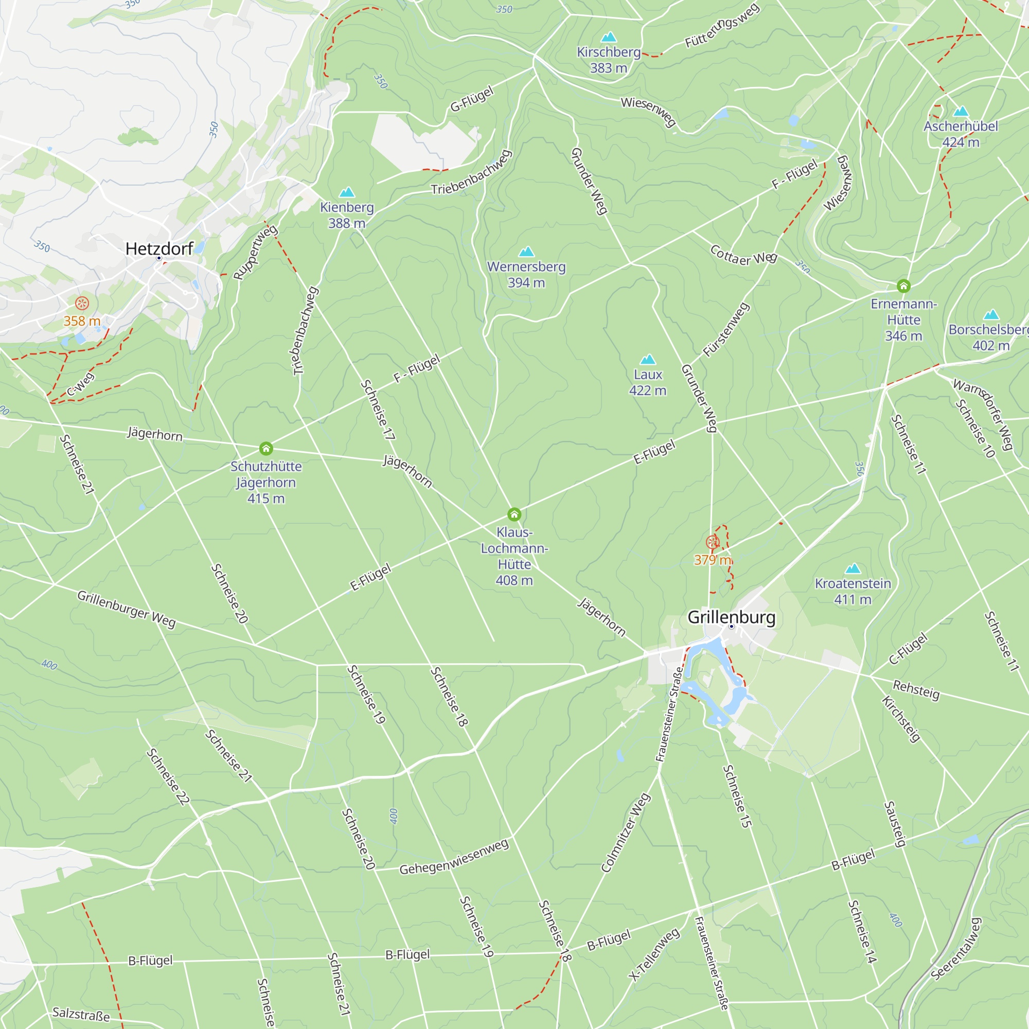 Klaus-Lochmann-Hütte map