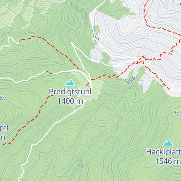 Map of Arzbergalm