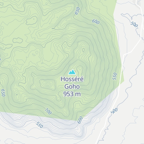Map of Hosséré Goho
