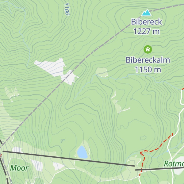 Map of Lainbachhütte