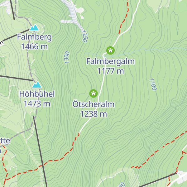 Map of Ötscheralm