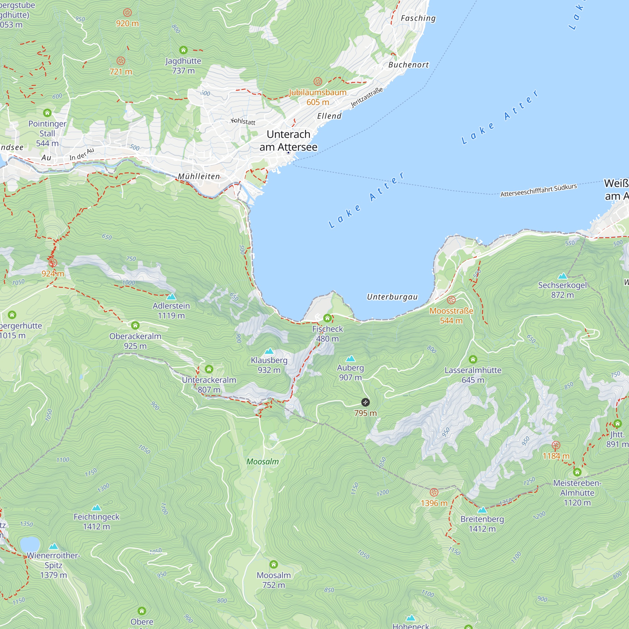 Villa Friedl map