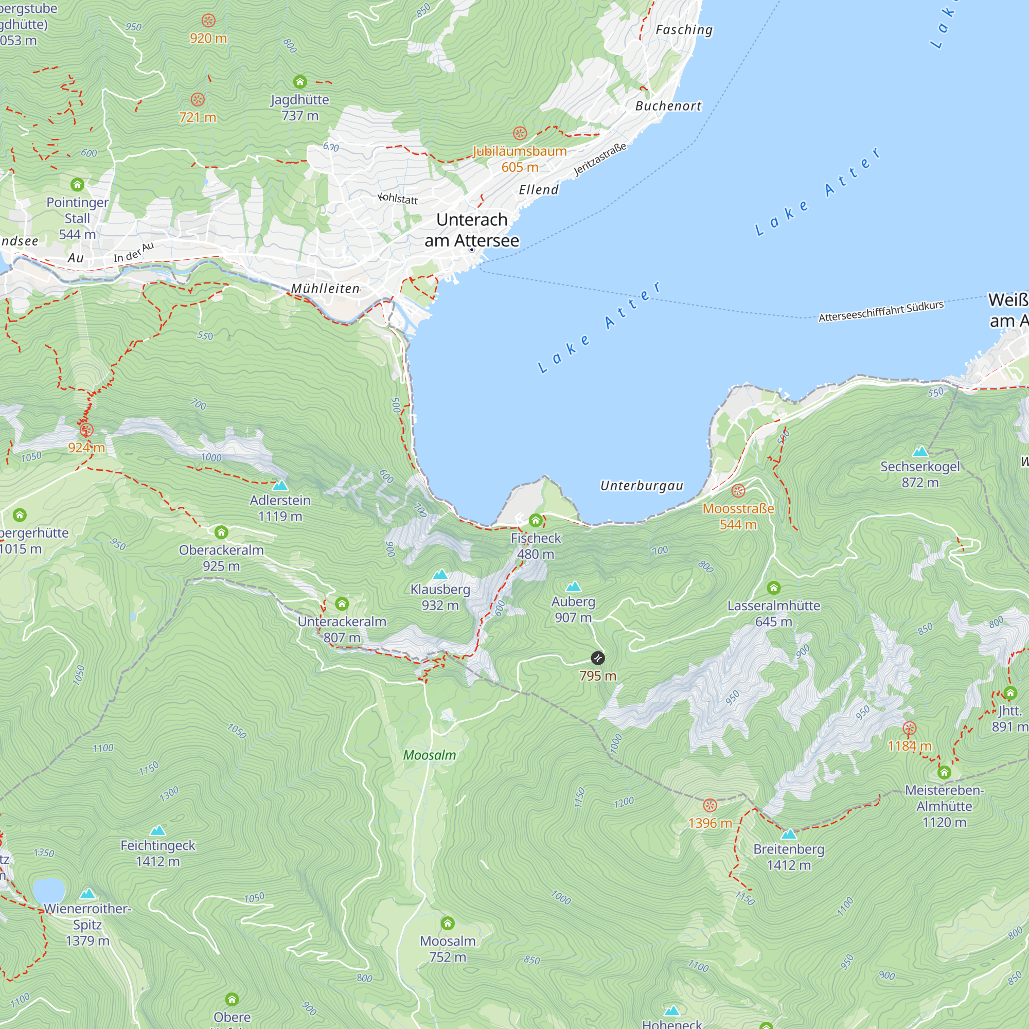 Villa Friedl map