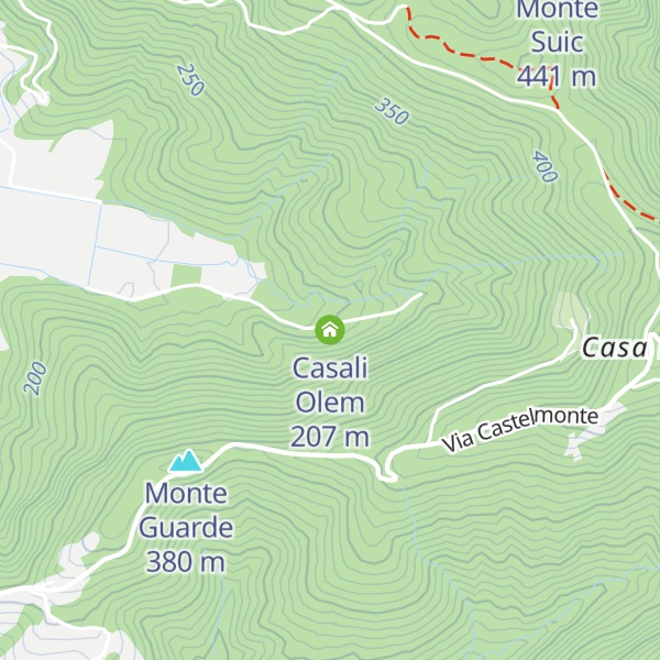 Map of Casali Olem