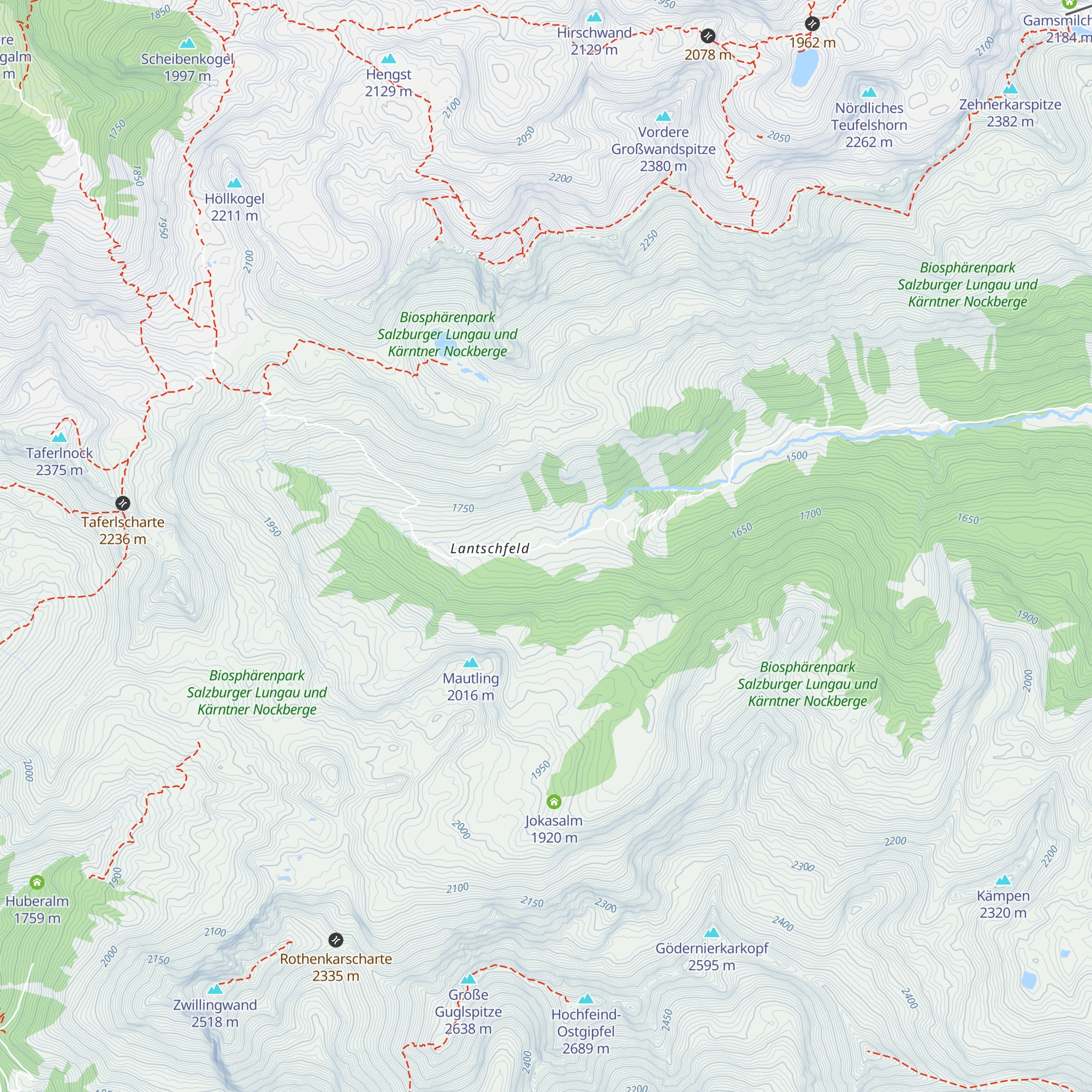 Kräutlhütte map