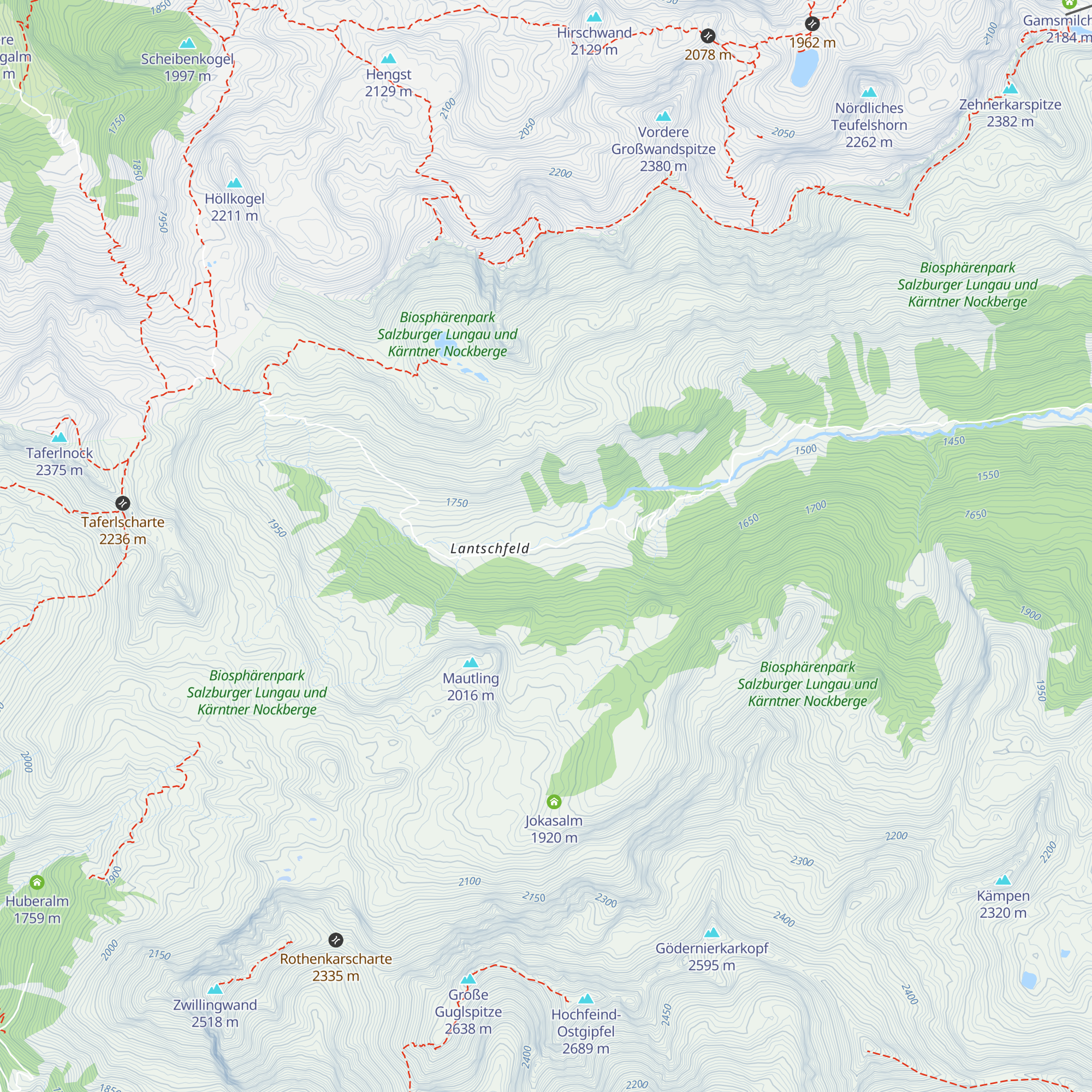 Kräutlhütte map
