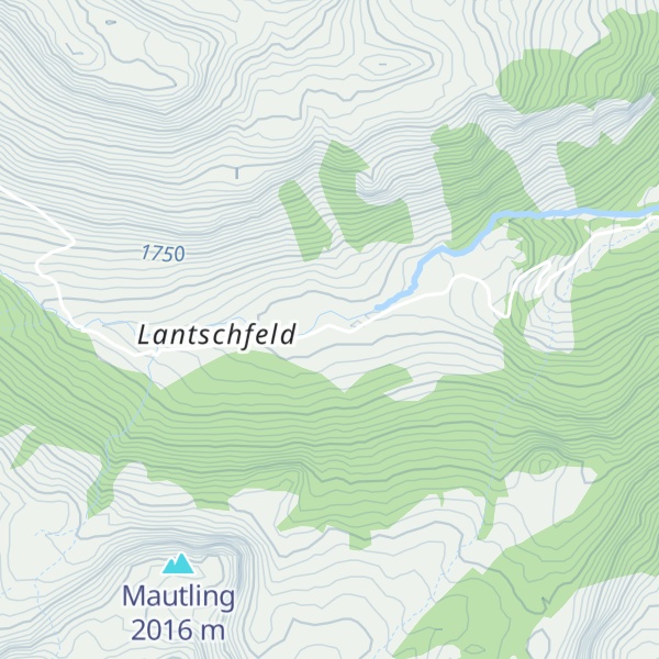Map of Kräutlhütte