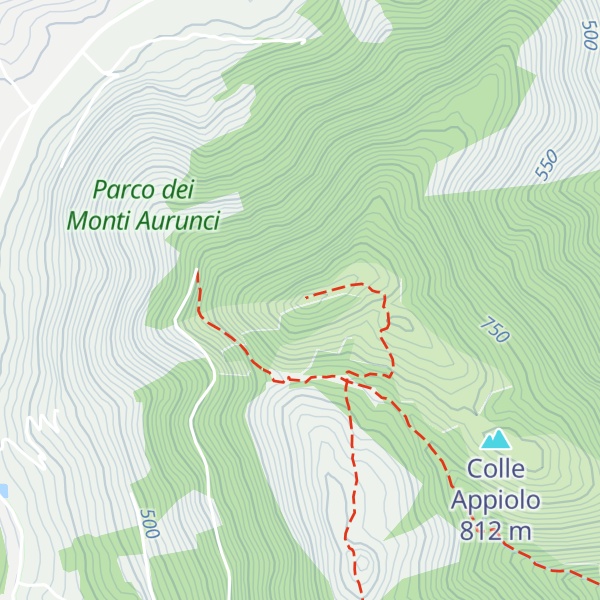 Map of Monte Appiolo