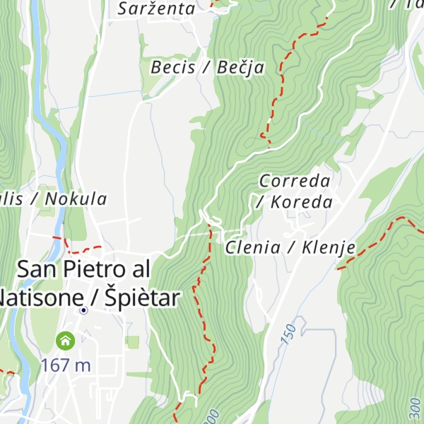 Map of Trattoria Le Querce