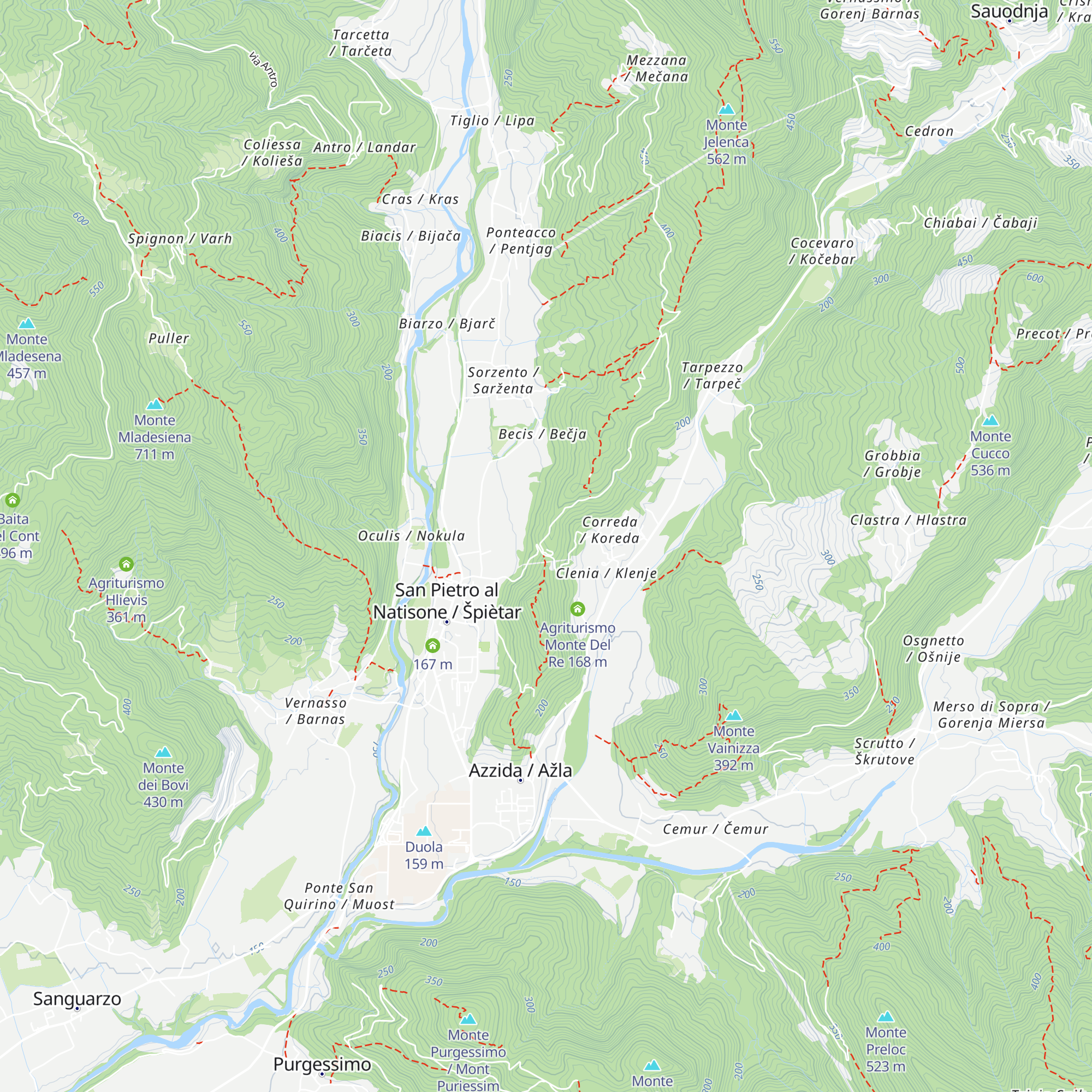 Trattoria Le Querce map