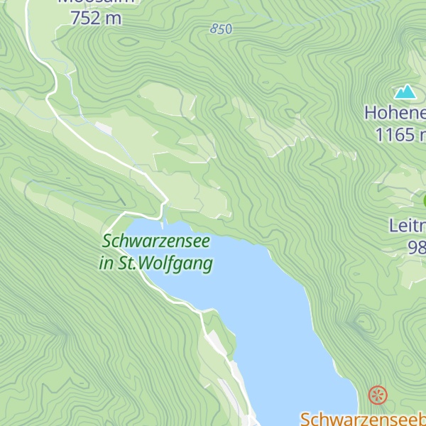 Map of Bacherlalm