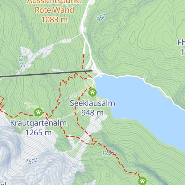 Map of Seeklausalm