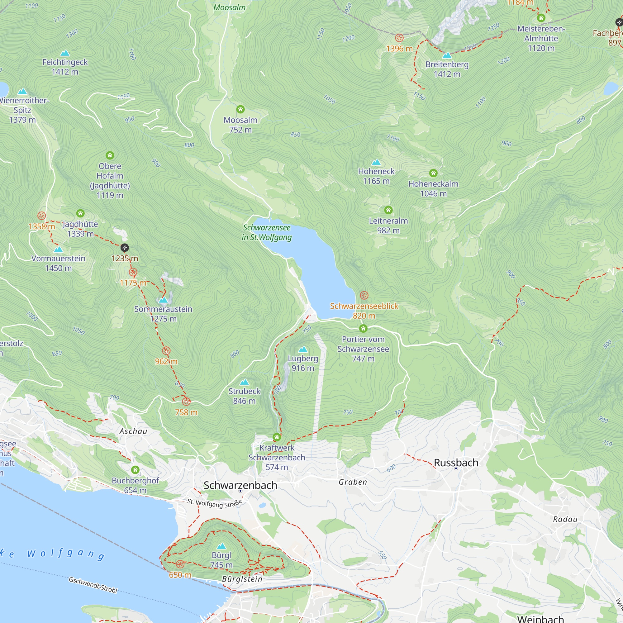 Lore's Wirtshaus map