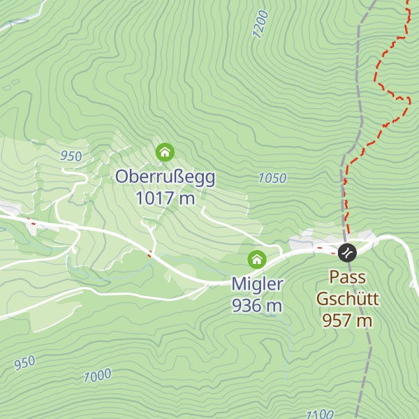 Map of Unterrußegg