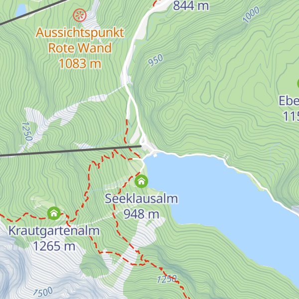 Map of Gasthof Gosausee