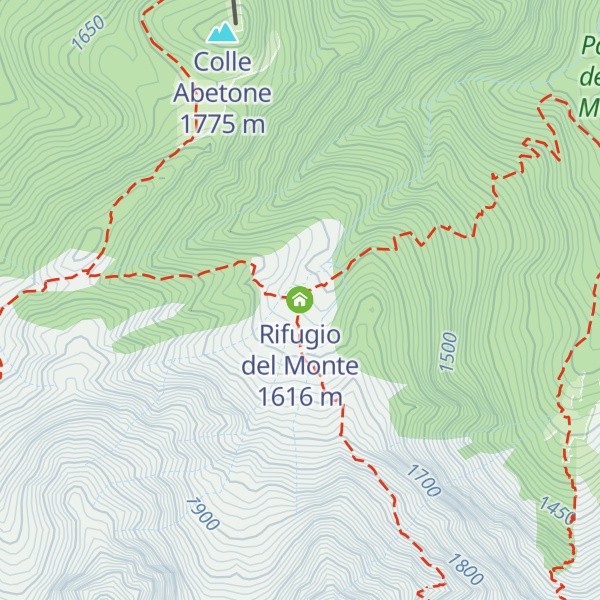 Map of Rifugio del Monte