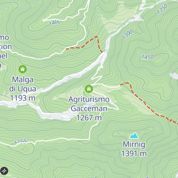 Map of Agriturismo Gacceman