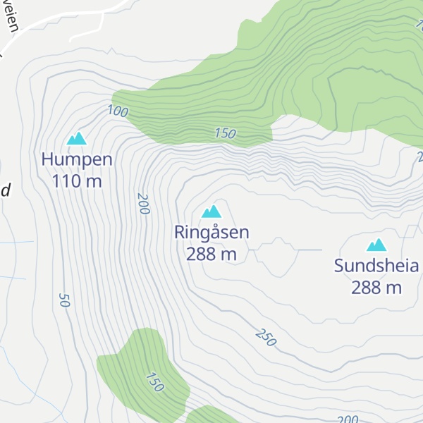 Map of Ringåsen