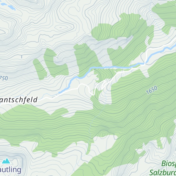 Map of Genossenschaftsalm Lantschfeld