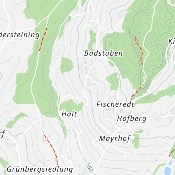 Map of Hüttengaudi Badstuben