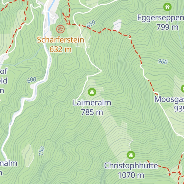Map of Laimeralm