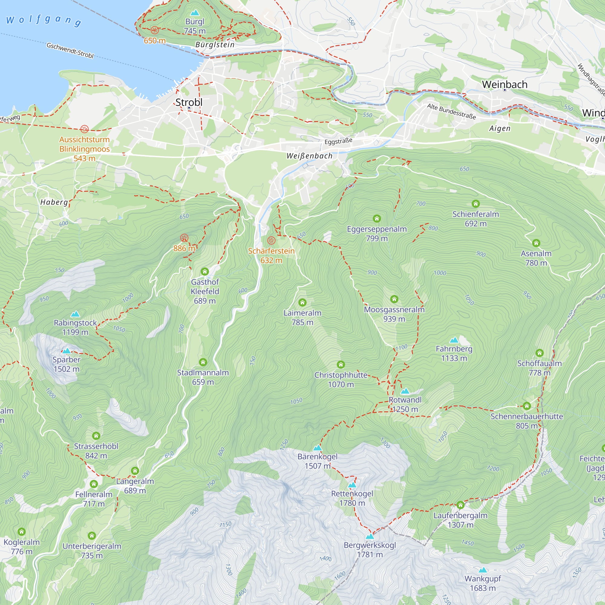 Laimeralm map