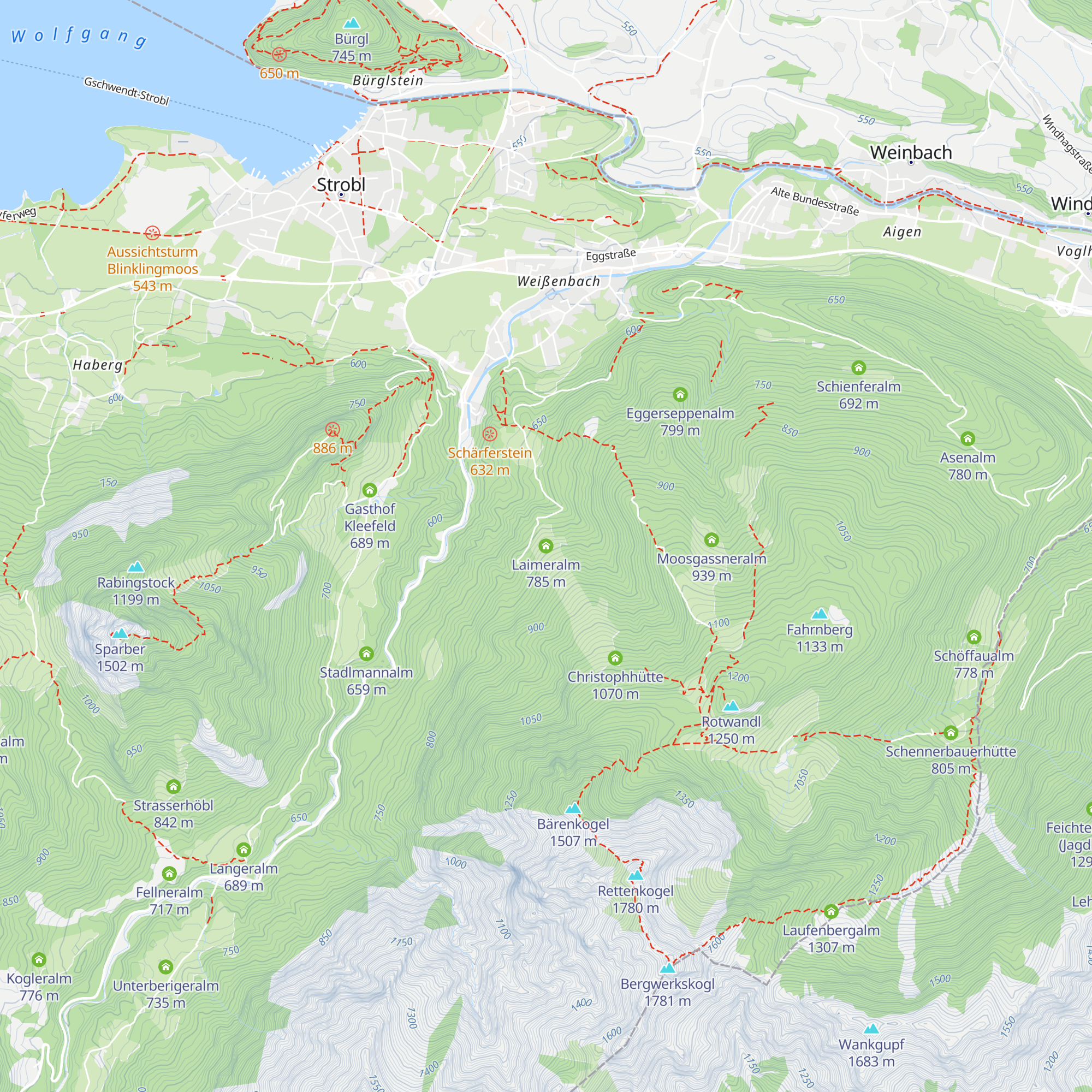 Laimeralm map