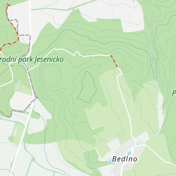 Map of Tobiášův vrch