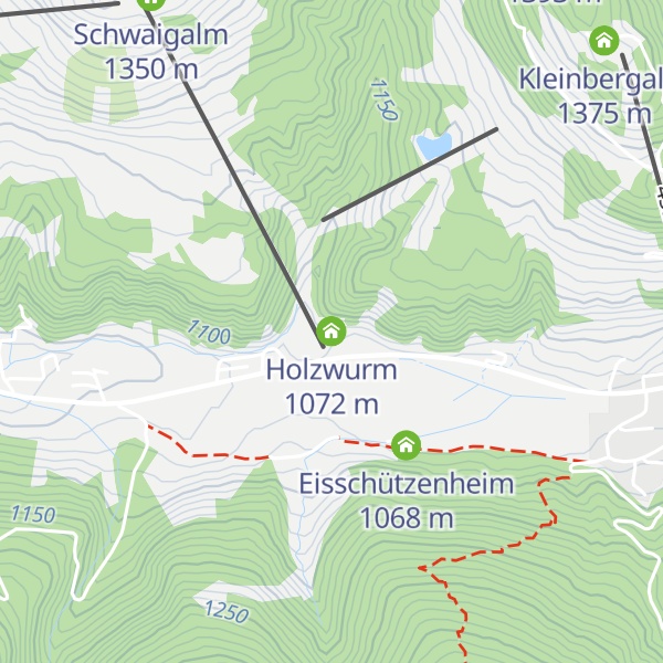 Map of Holzwurm
