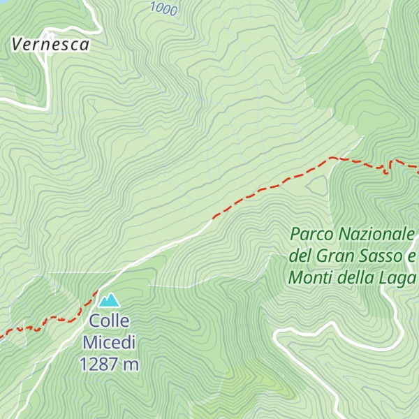 Map of Rifugio Bilancere