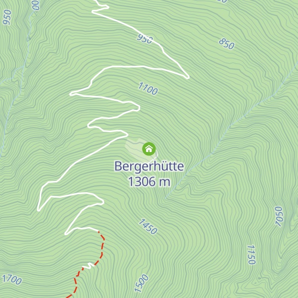 Map of Bergerhütte