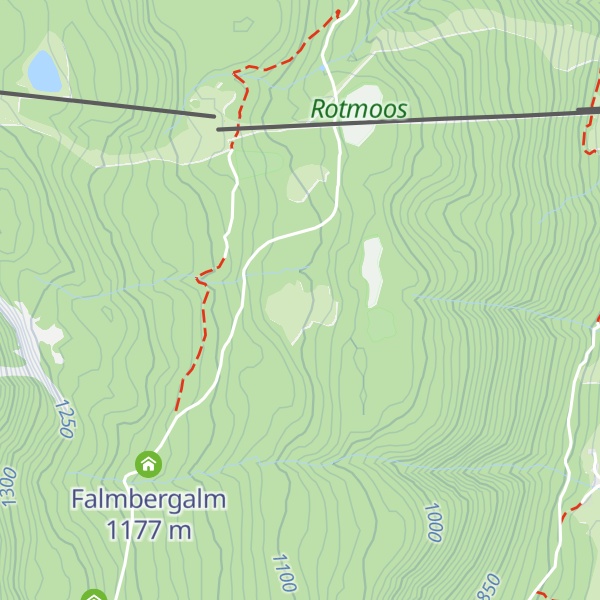 Map of Veitenalm
