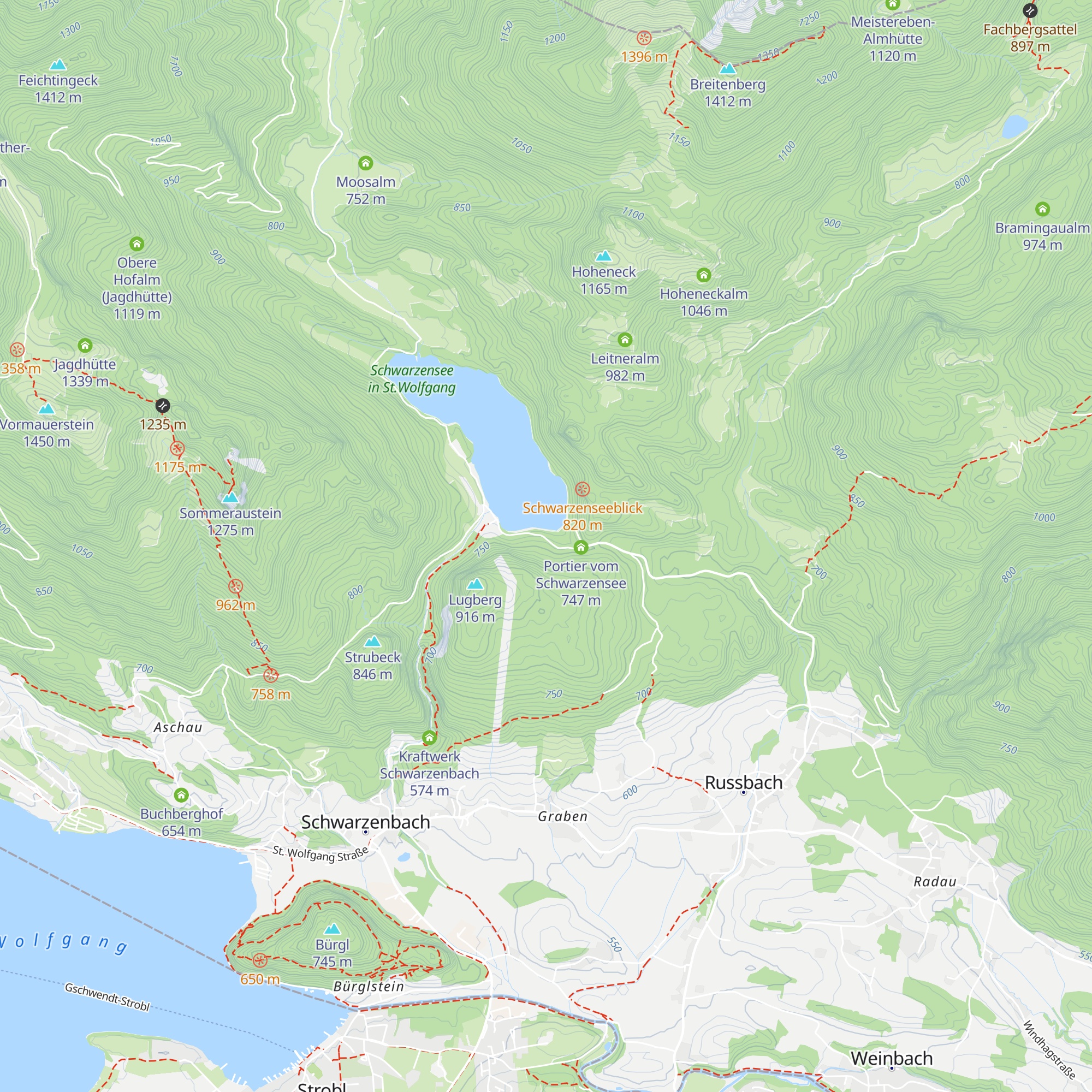 Gramerhauseralm (Jagdhütte) map