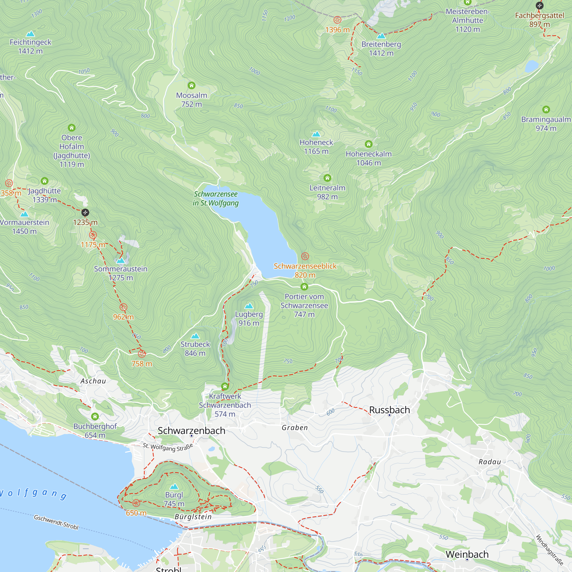 Gramerhauseralm (Jagdhütte) map