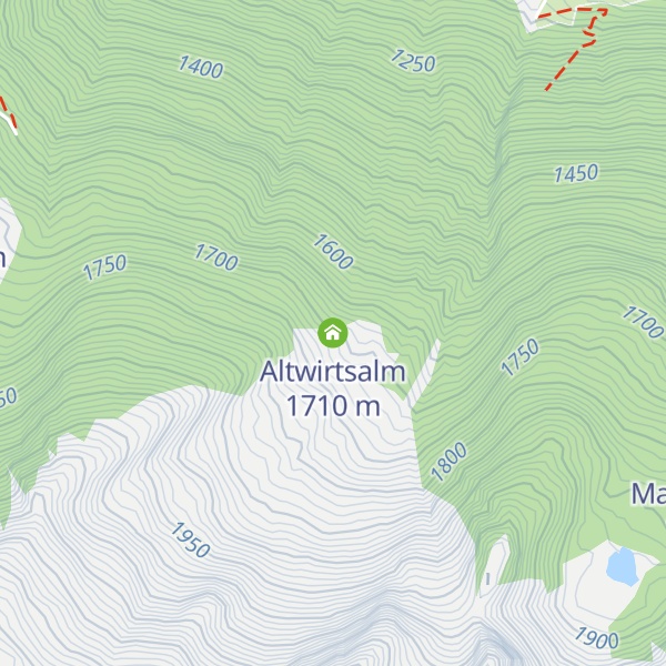 Map of Altwirtsalm
