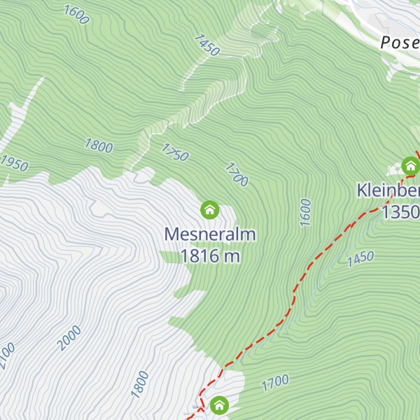 Map of Mesneralm
