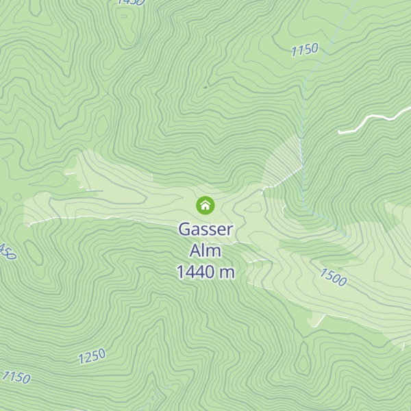 Map of Gasser Alm