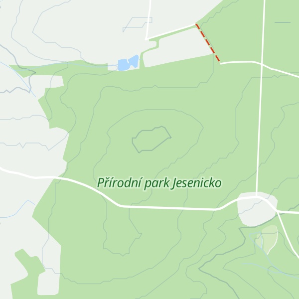 Map of Plavečský vrch
