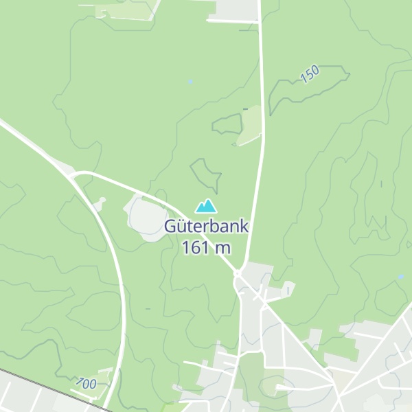 Map of Güterbank