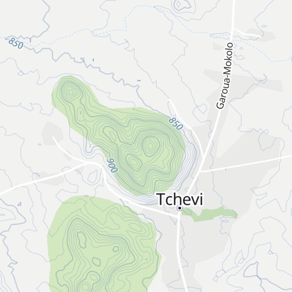 Map of Hosséré Tchévi