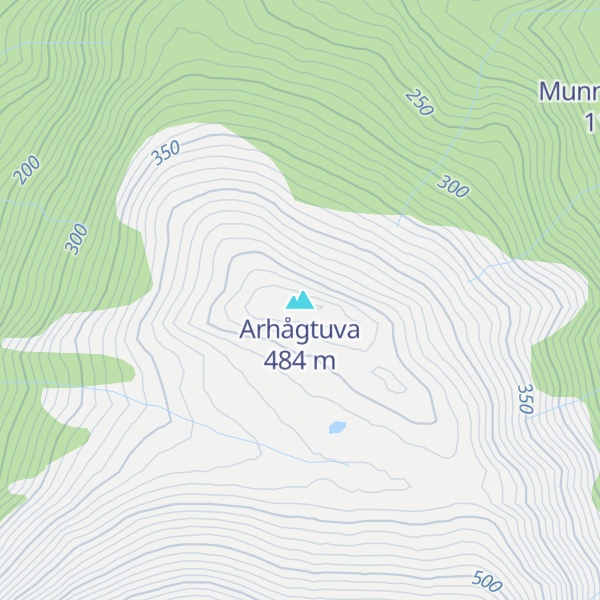 Map of Arhågtuva