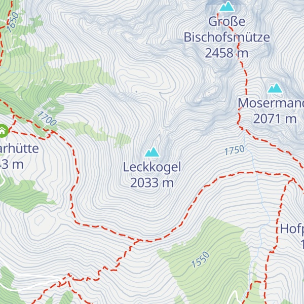 Map of Leckkogel