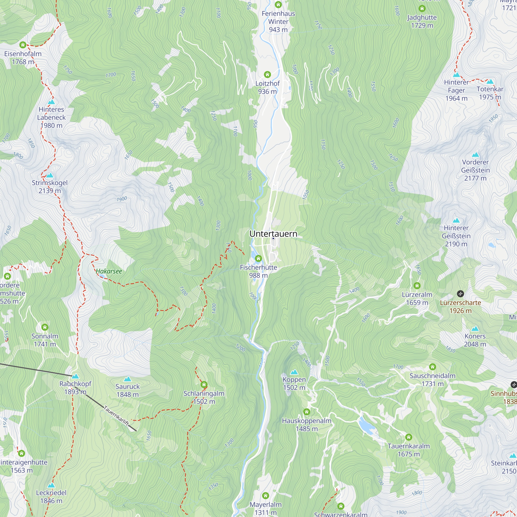 Fischerhütte map