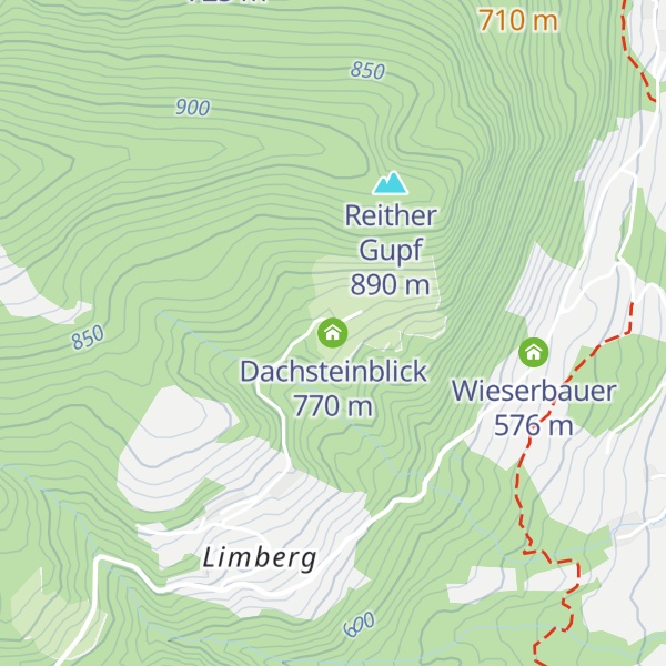 Map of Dachsteinblick
