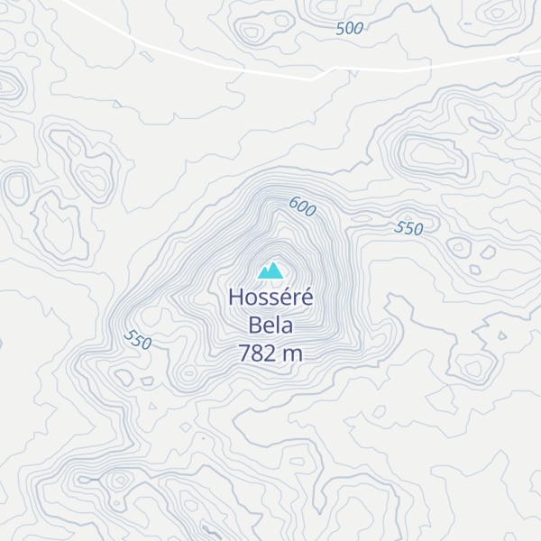 Map of Hosséré Bela