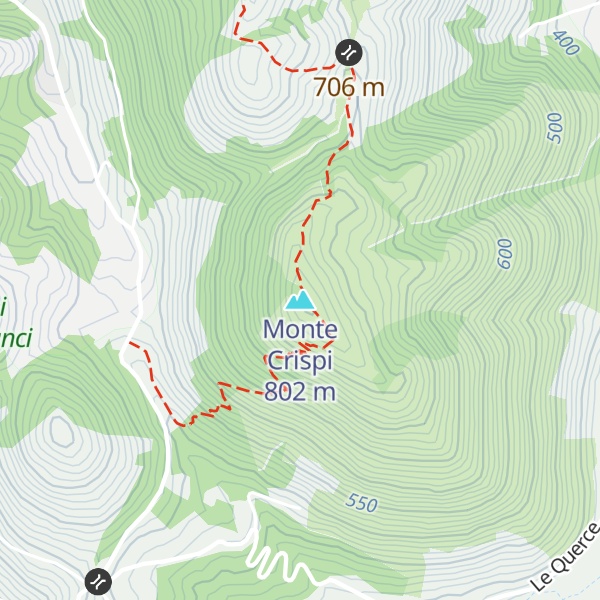 Map of Monte Crispi