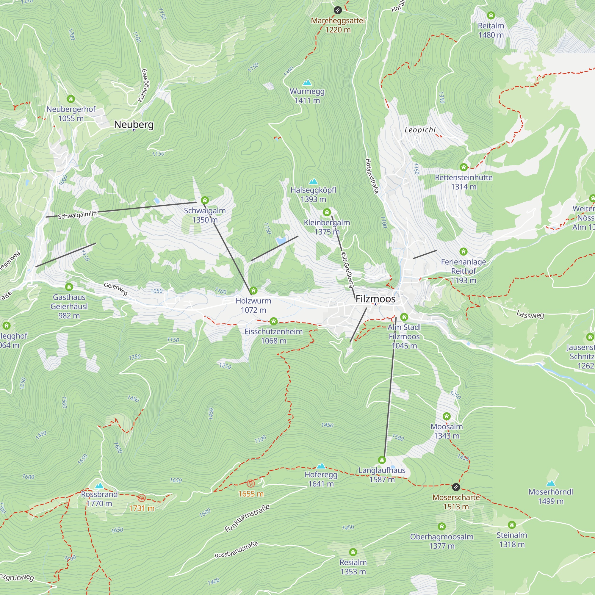 Bioenergie Filzmoos GmbH map